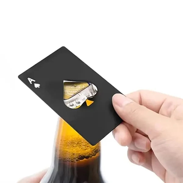 Poker Card Beer Bottle Opener