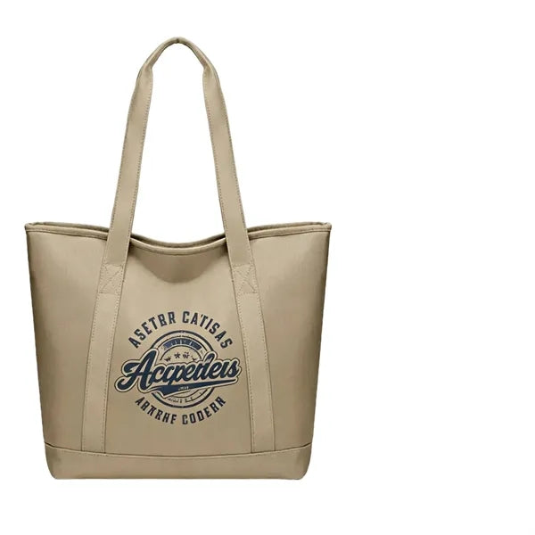 Logo Canvas Tote Bag