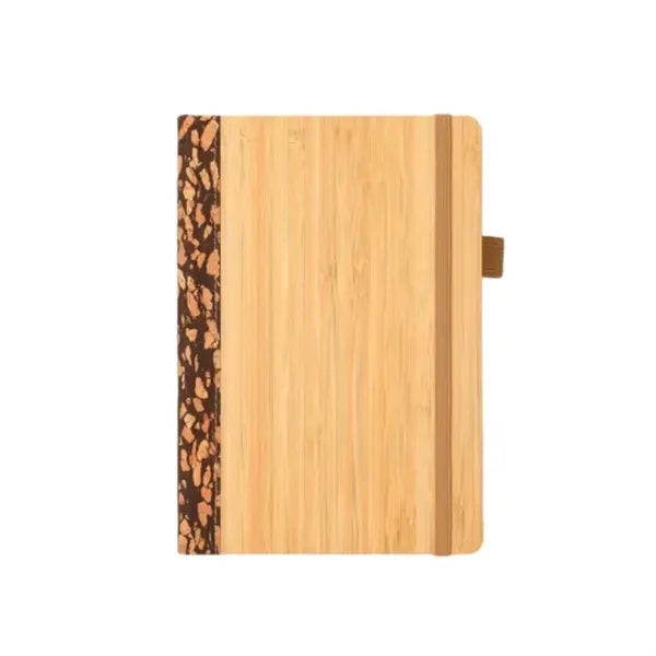 A5 260 Pages Bamboo cover Notebook