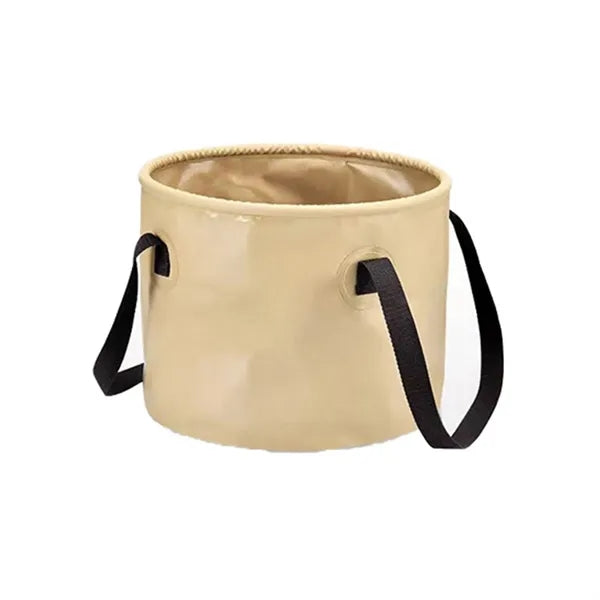 Foldable Bucket with Handles for Camping