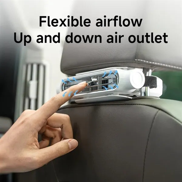 Rear Seat Fan for Cars