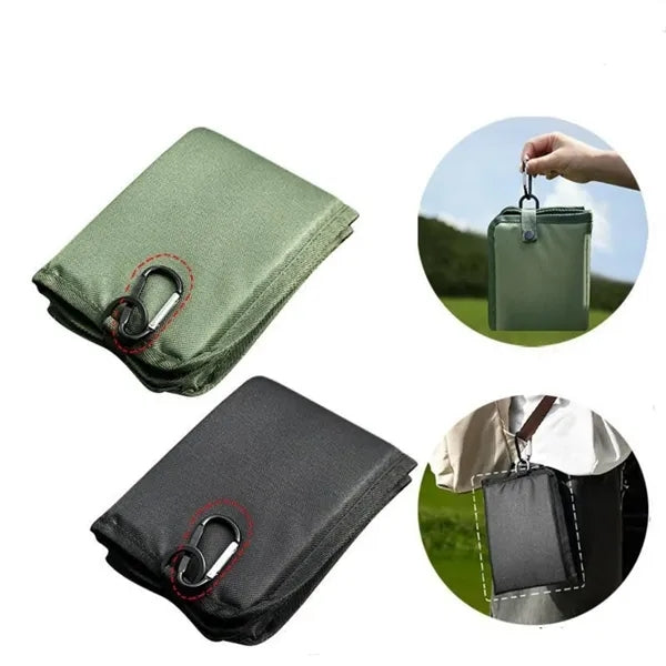 Outdoor Folding Seat Cushion, Waterproof Thickened Oxford
