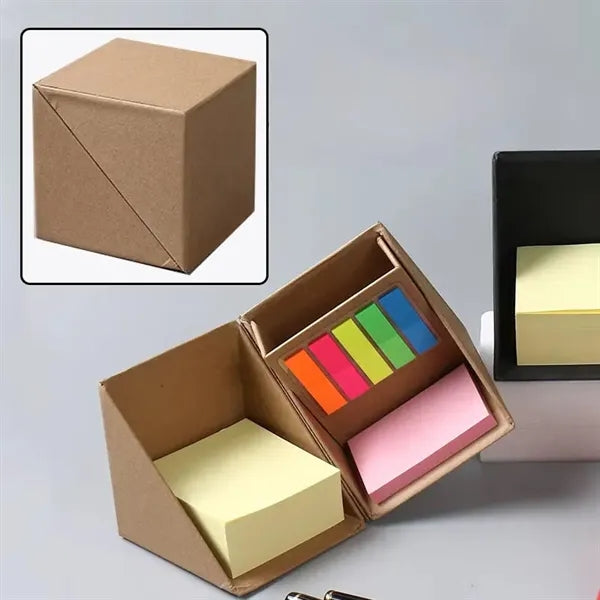 Cube Desktop Organizer with Sticky Notes