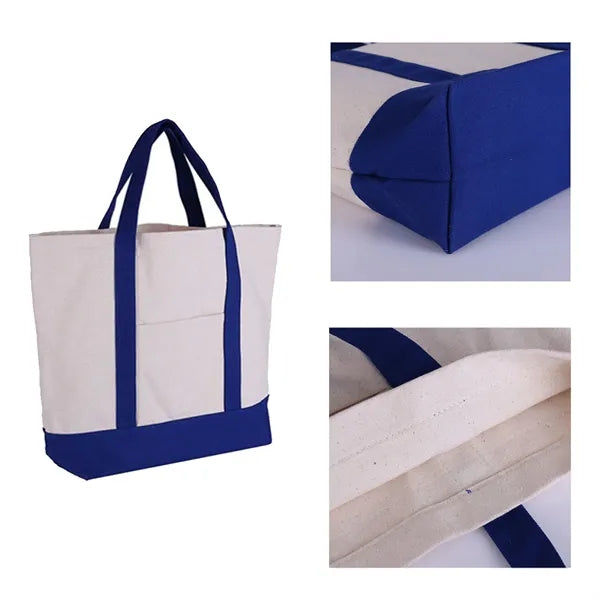 Heavy Duty Canvas Grocery Tote Bag