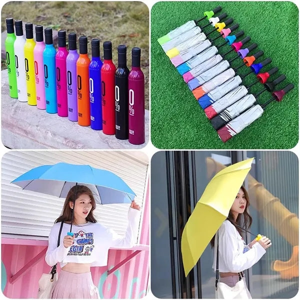 Wine Bottle Umbrella