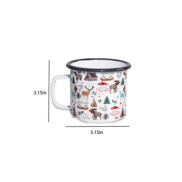 12oz Enamel Mugs