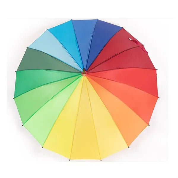 43" Arc Rainbow Umbrella