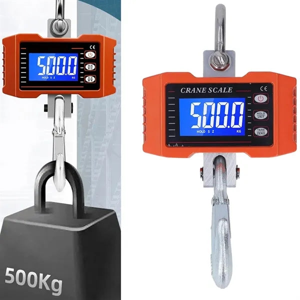 1000kg Digital Crane Scale with LED Display