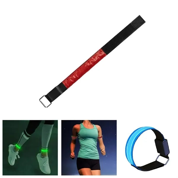 Adjustable Reflective LED Safety Bands