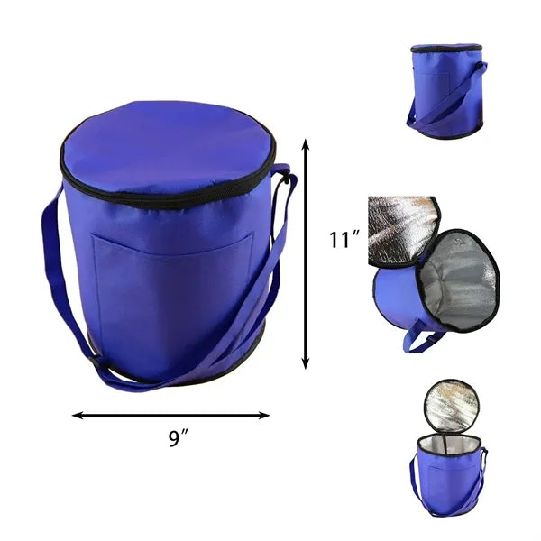 Circular Insulated Tote Bag