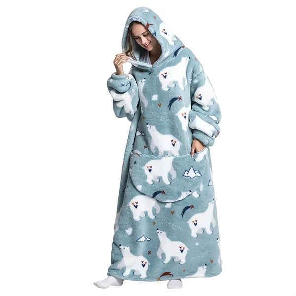 Cozy Hooded Comfort Wrap