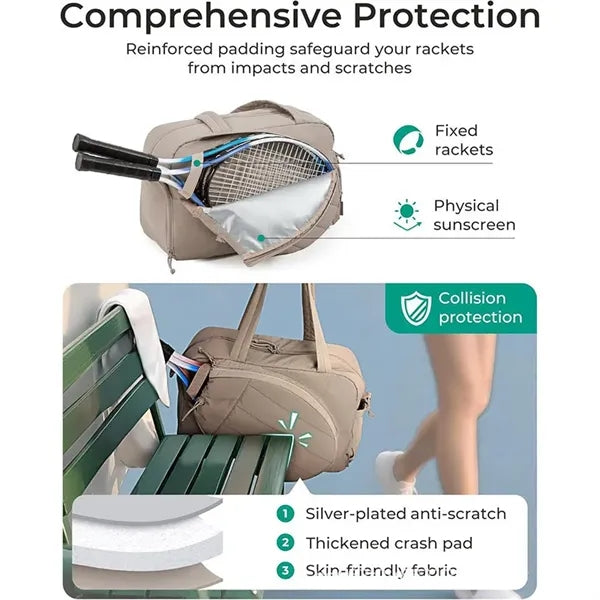 Stylish Outdoor Tennis Equipment Storage Handbag
