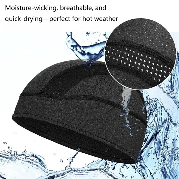 Summer Riding Helmet Liner Skull Cap