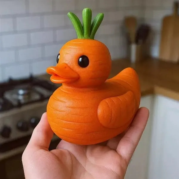 Creative Vegetable Duck Ornament Toy