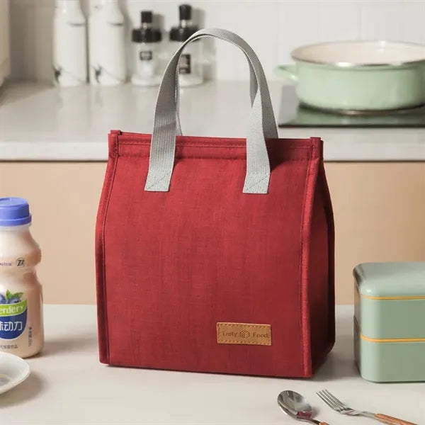 Logo Oxford Cloth Insulated Bag