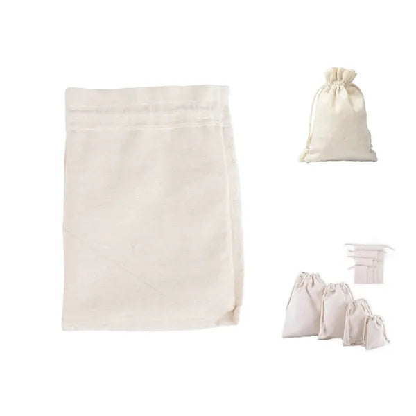 Organic Cotton Drawstring Organizer