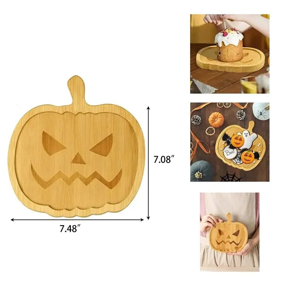Autumn Harvest Bamboo Plates
