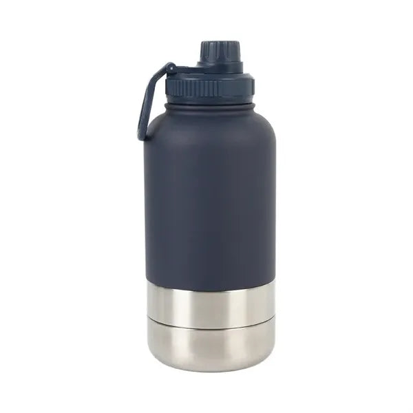 32Oz Travel Dog Water Bottle With Bowls