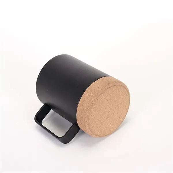 12oz Cork Base Handle Tumbler -Business Insulated