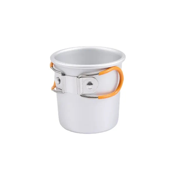 Aluminum Coffee Tea Cup W/Handle