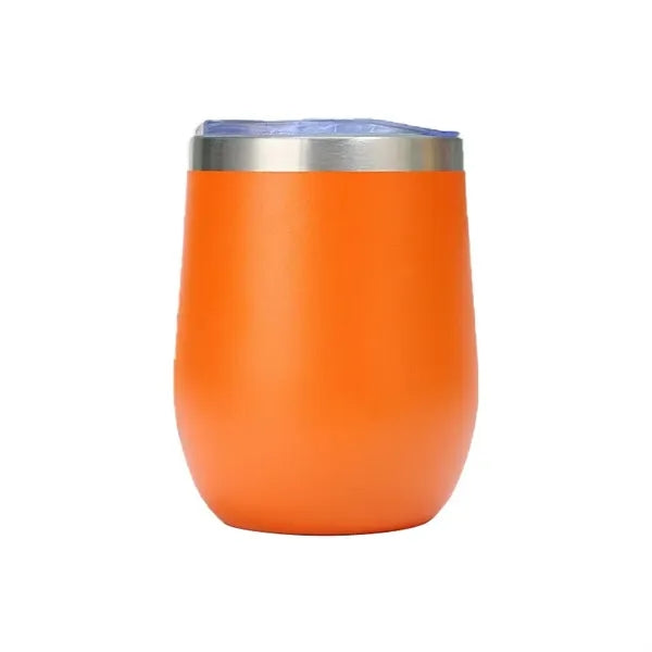 12oz Stainless Steel Portable Eggshell Tumbler