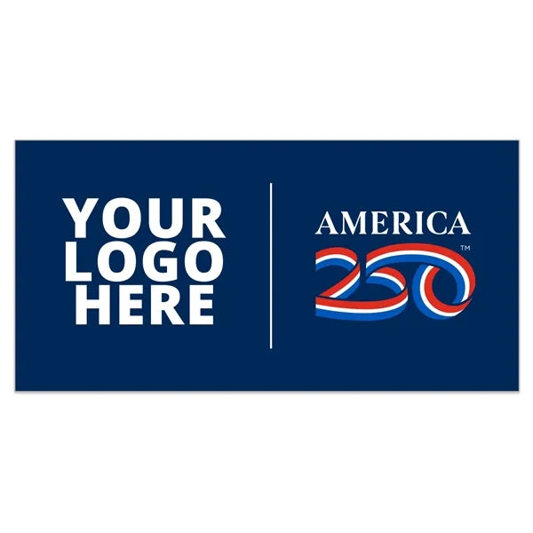 America 250 TM Digital Full Color Bumper Sticker (3 3/4"x7
