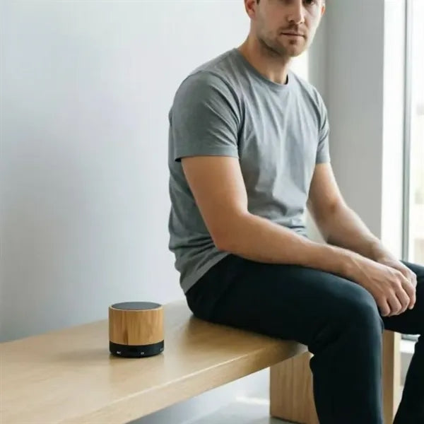 Mini Bamboo Wooden Bluetooth Card Slot Speaker