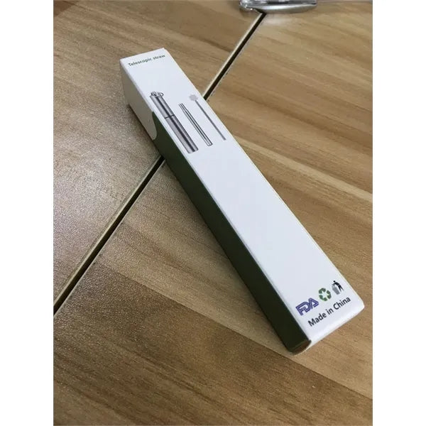 PocketSip Collapsible Stainless Straw Kit