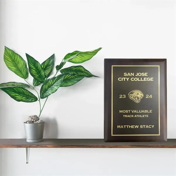 Maple Wood Plaque Award