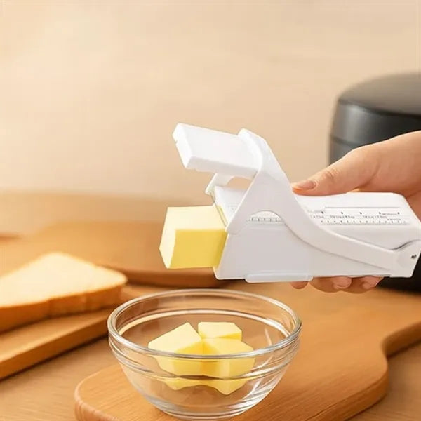 One-Click Butter Slicer & Dispenser with Measuring Guide