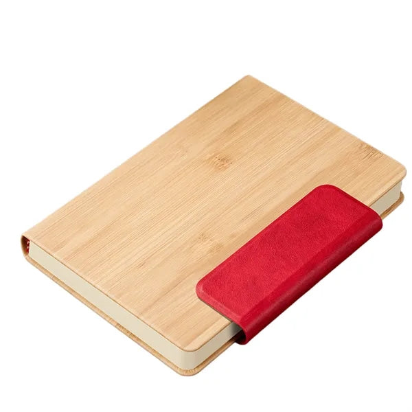 Bamboo Notebook with Leather Strap Eco Journal