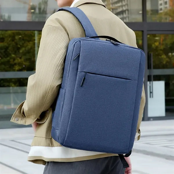 15L Slim USB Laptop Backpack with Anti-Theft Design
