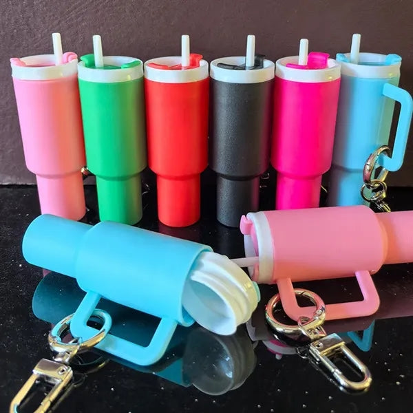 Mini Cup customized Tumbler Keychain Handbag Bag Accessories