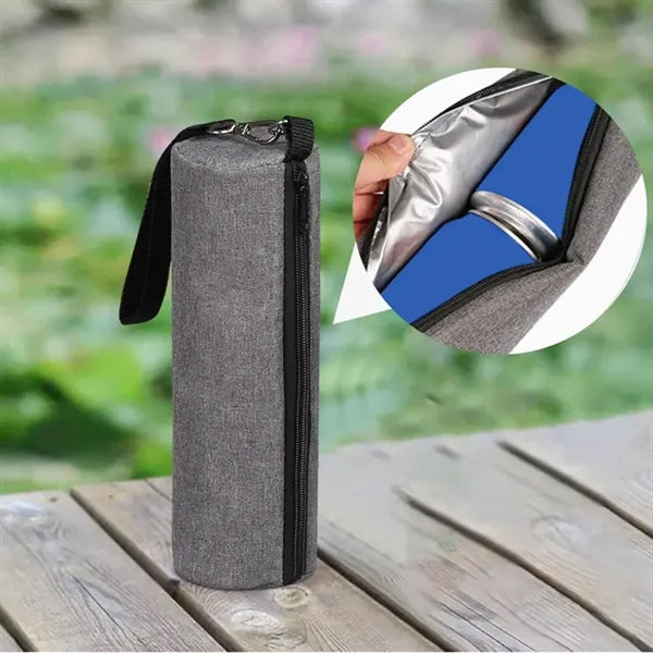 Waterproof Nylon Zipper Pouch with Wrist Strap