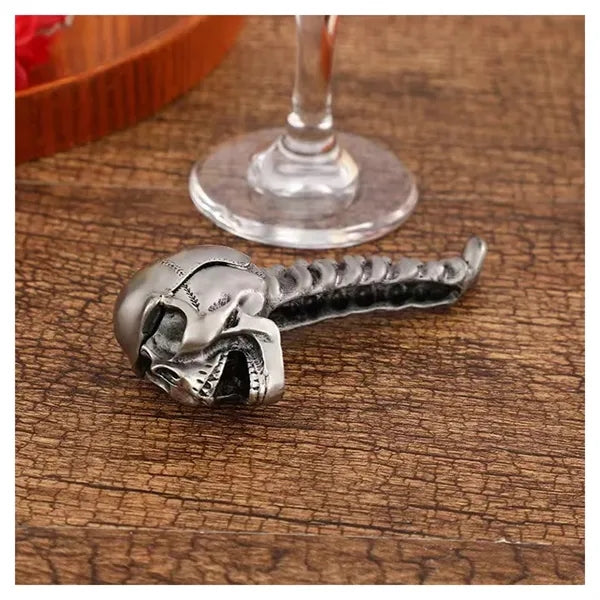 Gothic Skull Beer Bottle Opener, Novelty Halloween Gift