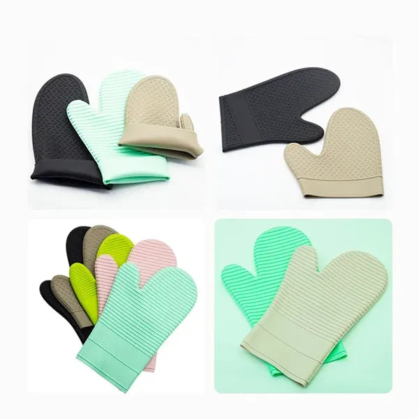 Non Slip Heat Resistant Silicone Oven Mitts