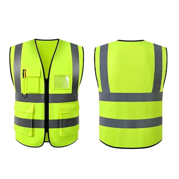 High Visibility Polyester Safety Vest