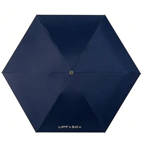 Compact Folding Windproof Umbrella with Protective Pouch