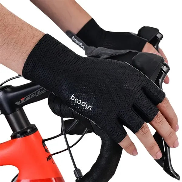 Summer Road Bike Gloves Extended Cuff Outdoor Sports
