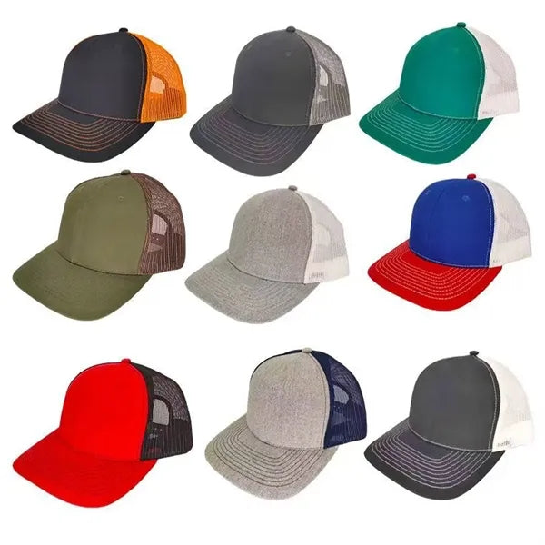Snapback Closure 6-Panel Trucker Hat