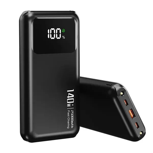 PD 140W, 25000mAh Laptop Power Bank