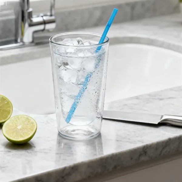 13 oz. Double Wall Glass Cup for Hot and Cold Drinks