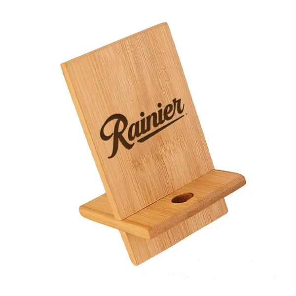 Portable Adjustable Wooden Phone Stand