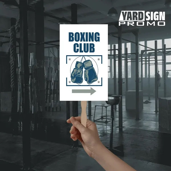 18x24 Custom Outdoor Yard Signs Boxing Club