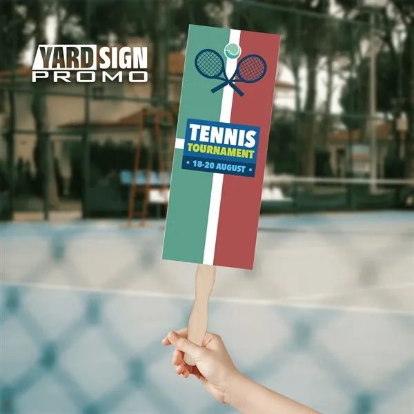 9x24 Custom Outdoor Yard Signs Tennis Tournament
