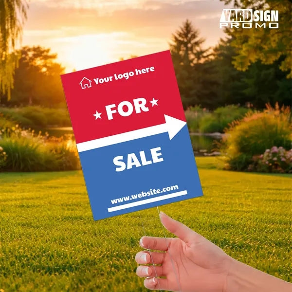 9x12 Custom Outdoor Yard Signs For Sale Estate