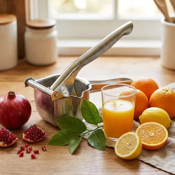 Stainless steel fruit juicer