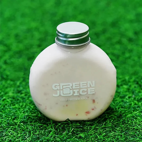 10oz Disposable Flat Round Plastic Beverage Bottles