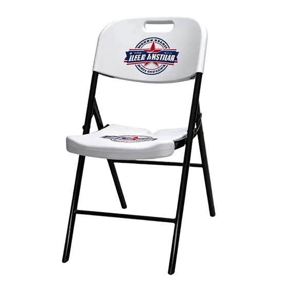 Logo Plastic Folding Stool for Outdoor &