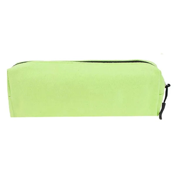 Zippered Canvas Pencil Case